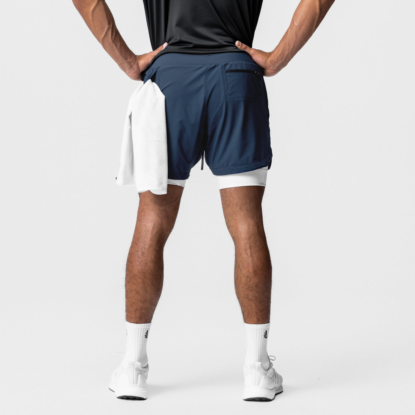 Double-layer Shorts Fitness Sport Ammonia Running Training Shorts