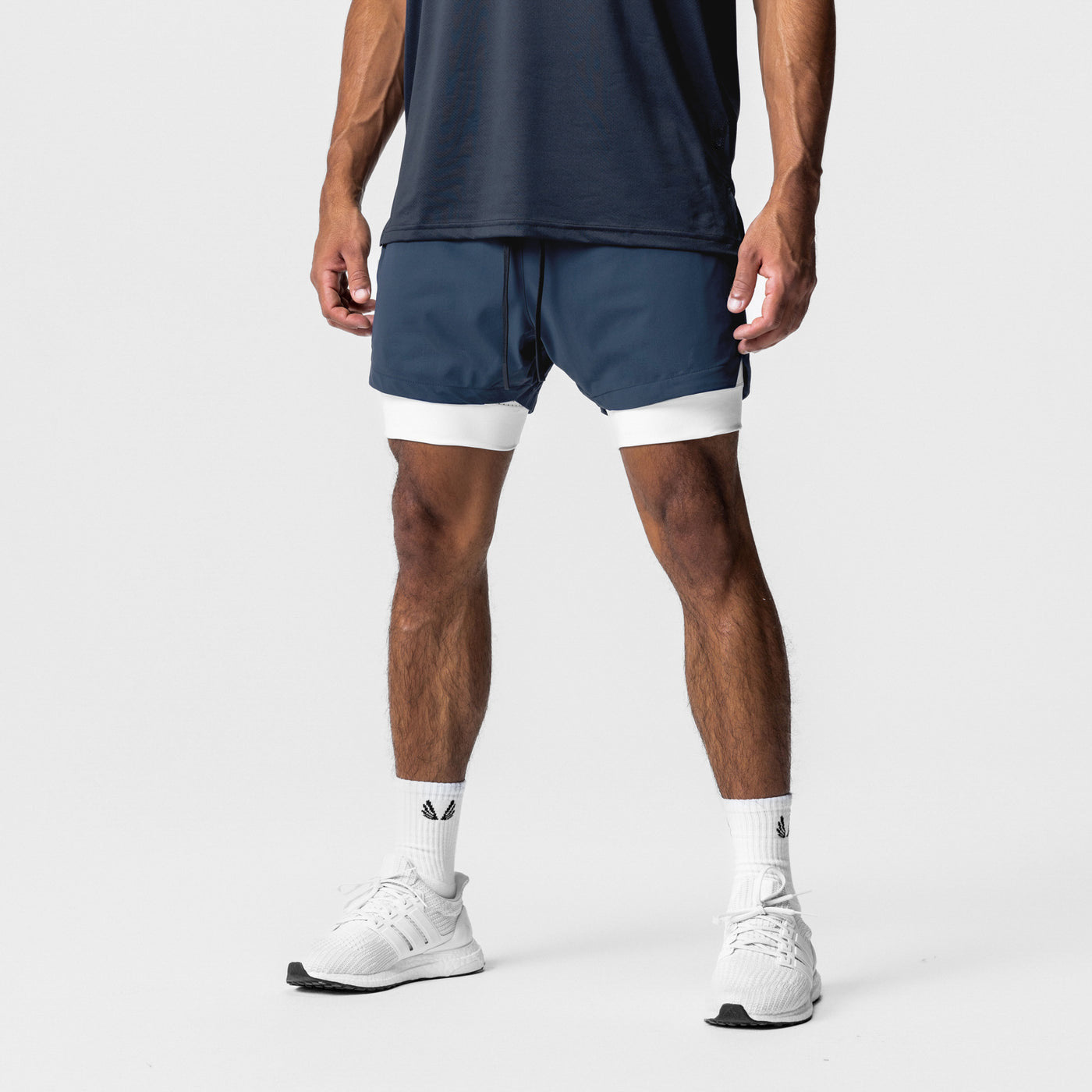 Double-layer Shorts Fitness Sport Ammonia Running Training Shorts